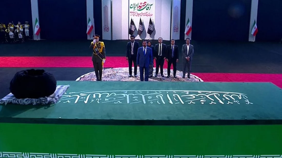 খামেনিকে শেষ শ্রদ্ধা জানালেন স্পিকার হাফিজ উদ্দিন