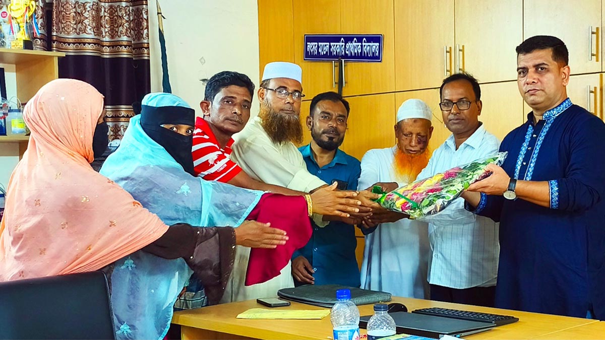 লৎসর মডেল সরকারি প্রাথমিক বিদ্যালয়ের নতুন কমিটির যাত্রা শুরু