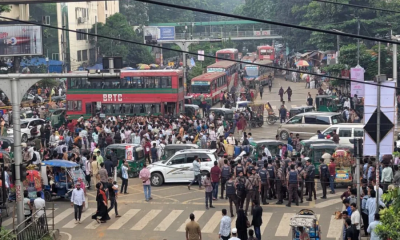 প্রশ্নপত্র ফাঁসের অভিযোগে নিয়োগ পরীক্ষা স্থগিত, সড়ক অবরোধ পরীক্ষার্থীদের