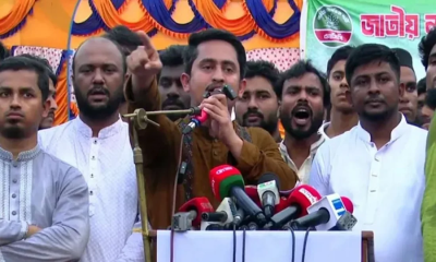 কর্মসংস্থান সৃষ্টি না হলে আরেকটি গণঅভ্যুত্থান হওয়ার ঝুঁকি রয়েছে: সারজিস আলম