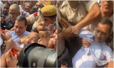 দিল্লিতে বাসার সামনে থেকে আটক সাবেক মুখ্যমন্ত্রী অরবিন্দ কেজরিওয়াল
