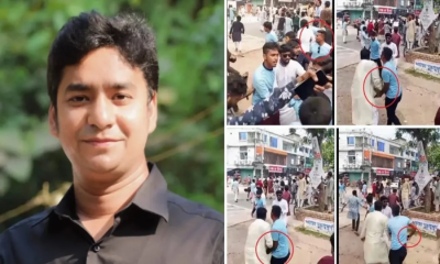 দুই ‘শিবির নেতা’র বিরুদ্ধে অস্ত্র প্রদর্শনের অভিযোগ ছাত্রদলের নাসিরের