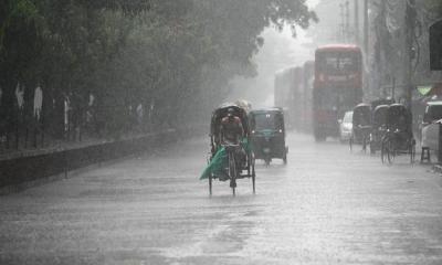 রাজধানীসহ দেশের অধিকাংশ এলাকায় টানা ১০ দিন ঝড়ো বৃষ্টির আভাস
