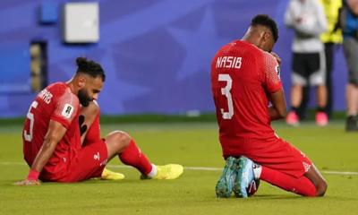 আলজেরিয়ার কাছে ২–১ গোলে হেরে বিদায় জর্ডানের