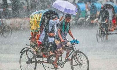 ৭ অঞ্চলে দুপুরের মধ্যে ঝড়-বৃষ্টির আভাস