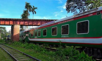 ছাদে ট্রেন ভ্রমণ : ব্রিজের সঙ্গে ধাক্কা লেগে যুবক নিহত