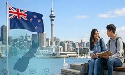 নিউজিল্যান্ডে উচ্চশিক্ষার ভিসা, সপরিবারে থাকার সুযোগ