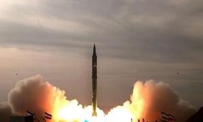 ইসরায়েলে সিজ্জিল-খাইবার-শেখান-কদর-ইমাদ ক্ষেপণাস্ত্র দিয়ে হামলা ইরানের