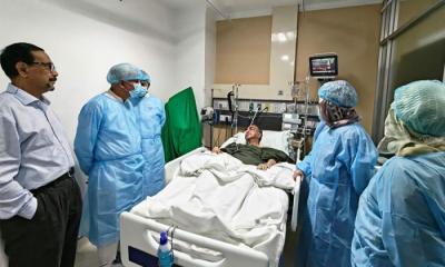 মির্জা আব্বাসের শারীরিক অবস্থার উন্নতি