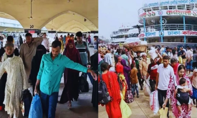 ঈদের ছুটি কাটিয়ে রাজধানীতে ফিরছেন কর্মজীবীরা