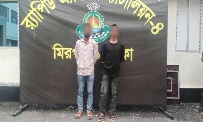 মিরপুরে কিশোর গ্যাং ‘ভইরা-দে গ্রুপের’ সদস্য ইমনসহ গ্রেপ্তার ৩
