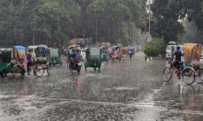 দেশের বিভিন্ন এলাকায় ভারী বর্ষণের আভাস