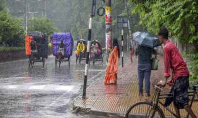২৪ ঘণ্টায় ঢাকায় ৬৫ মিমি বৃষ্টি, আজও বৃষ্টির আভাস