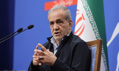 যুদ্ধ বন্ধে তিন শর্ত দিলেন ইরানের প্রেসিডেন্ট পেজেশকিয়ান