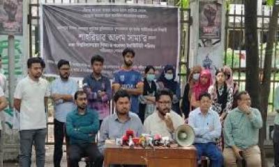 ‍‍`লং মার্চের’ হুঁশিয়ারি ঢাবি শিক্ষার্থীদের