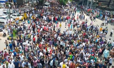 ইশরাক সমর্থকদের অবস্থান মৎস্যভবন-কাকরাইল এলাকায়